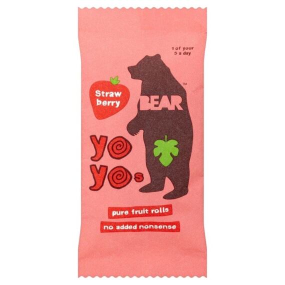 Bear Pure Fruit Yoyo strawberry pack 5x20 g