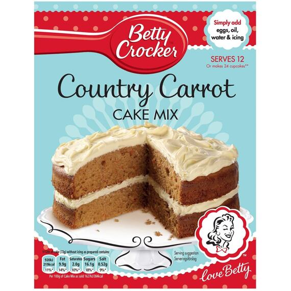 Betty Crocker směs na přípravu mrkvového dortu 425 g