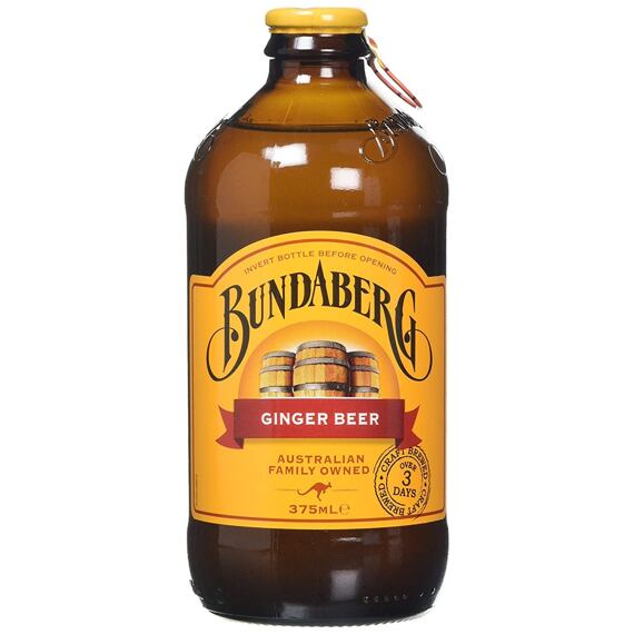 Bundaberg sycený nápoj s příchutí zázvorového piva 375 ml