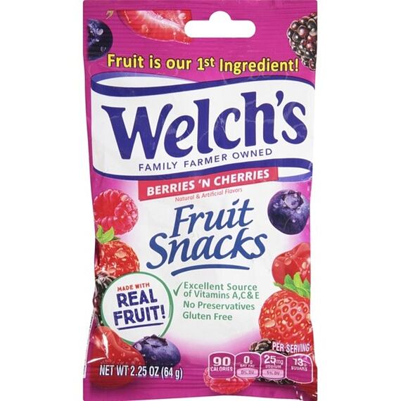 Welch's jelly candies with the flavor of berries and cherries 64 g