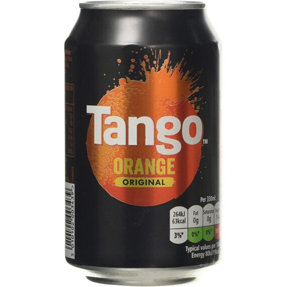 Tango sycená limonáda s příchutí pomeranče 330 ml