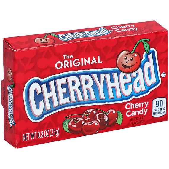 Cherryhead bonbonky s příchutí třešně 23 g