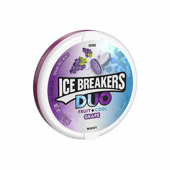 Ice Breakers bonbonky bez cukru s příchutí hroznu 36 g