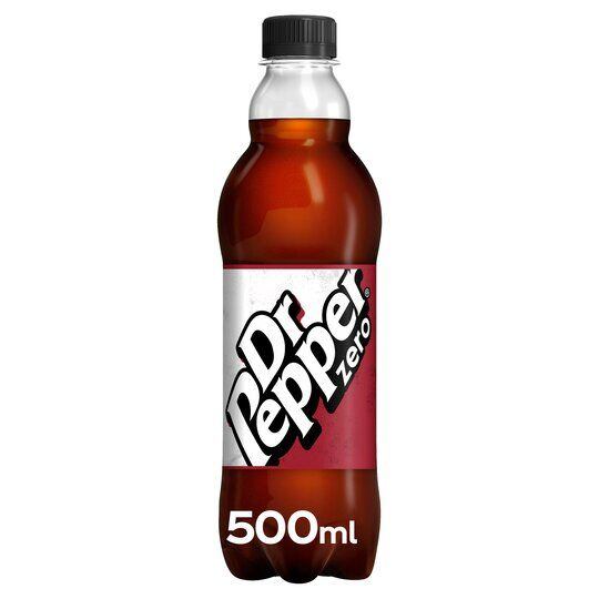 Dr Pepper sycená limonáda bez cukru 500 ml