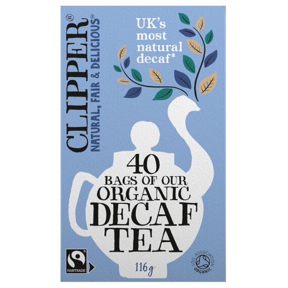 Clipper organický čaj bez kofeinu 40 ks 116 g