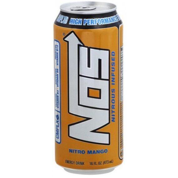 NOS Nitro mango energy drink 473 ml