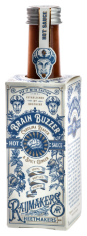 Raijmakers Heetmakers Brain Buzzer Carolina Reaper hot sauce 150 ml