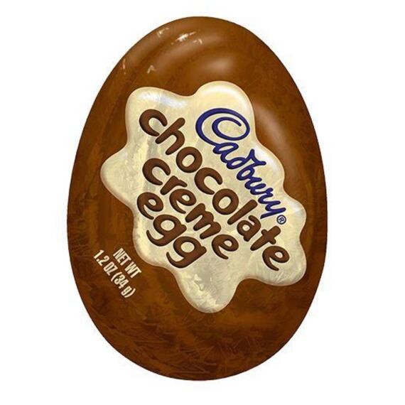 Cadbury Chocolate Creme Egg čokoládové vajíčko s čokoládovou krémovou náplní 34 g