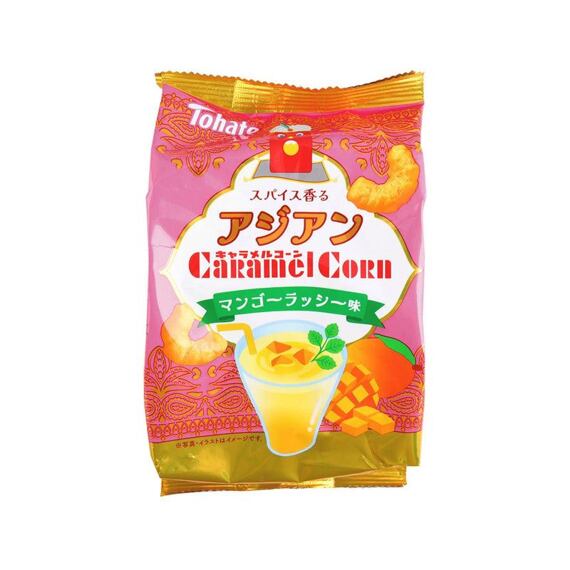 Tohato kukuřičný snack s příchutí manga a karamelu 73 g
