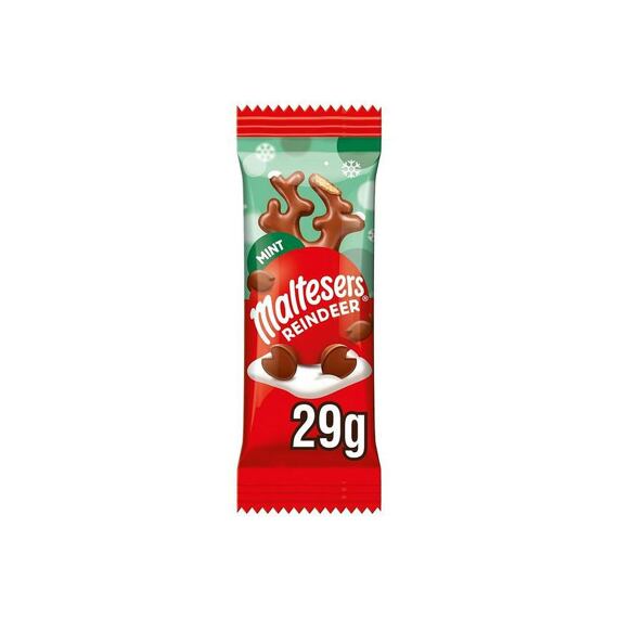 Maltesers Merryteaser Mint mléčná čokoláda s křupinkami a mátou 29 g