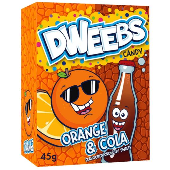 Dweebs orange and cola candy 45 g