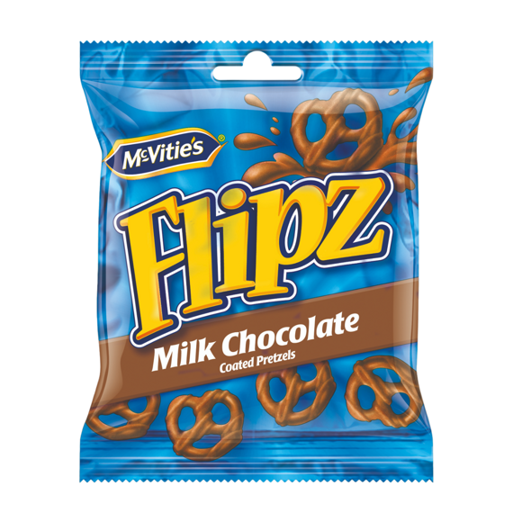 Flipz McVitie's milk chocolate pretzels 39 g