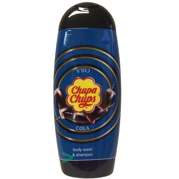 Chupa Chups sprchový gel a šampon s vůní koly 250 ml