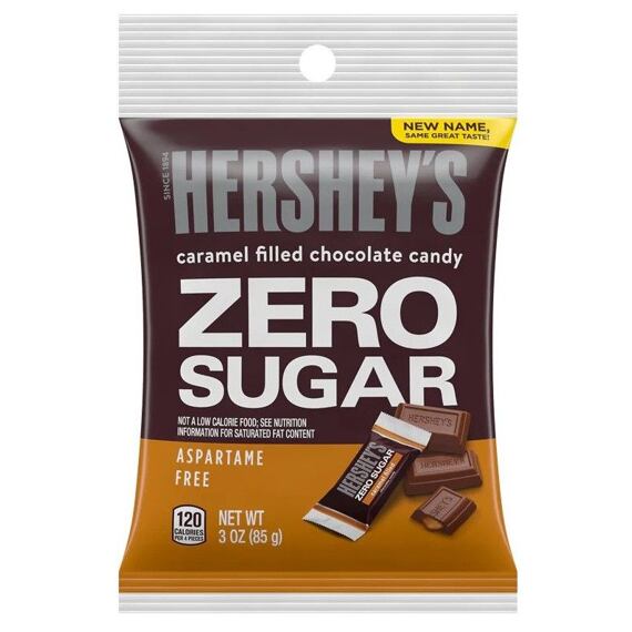 Hershey's sugar-free chocolate with caramel flavor 85 g