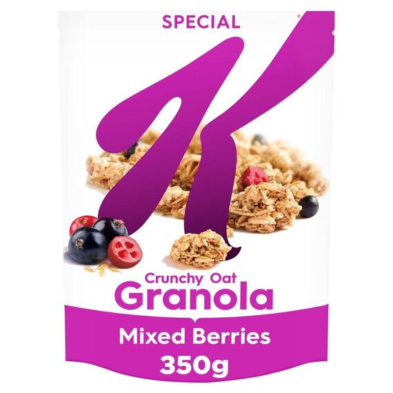 Kellogg´s Special K granola s příchutí brusinek a černého rybízu 350 g