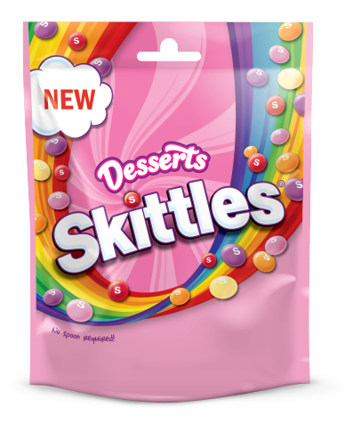 Skittles chewing candies with dessert flavor 152 g