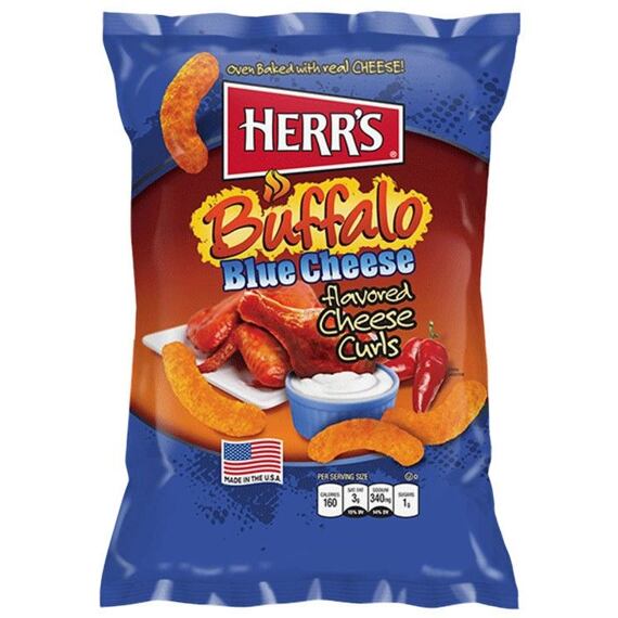Herr's Buffalo blue cheese puffs 198,5 g