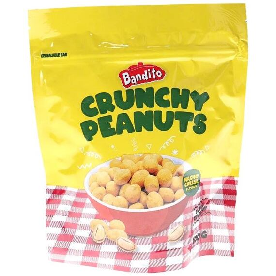Bandito crunchy peanuts with cheese flavor 100 g