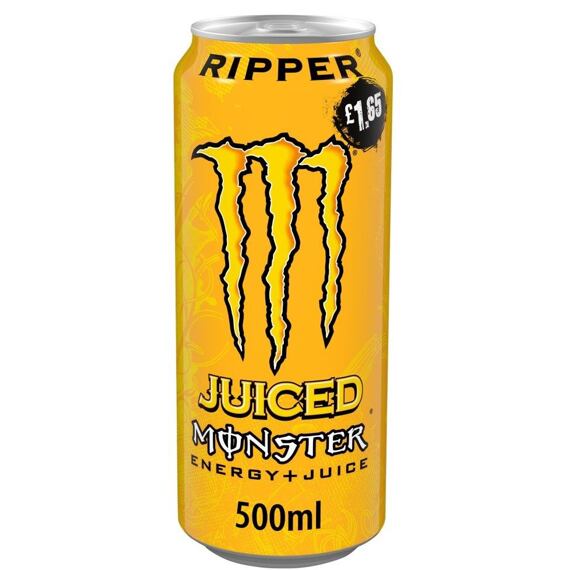 Monster Ripper carbonated energy drink with exotic fruit flavor 500 ml PM