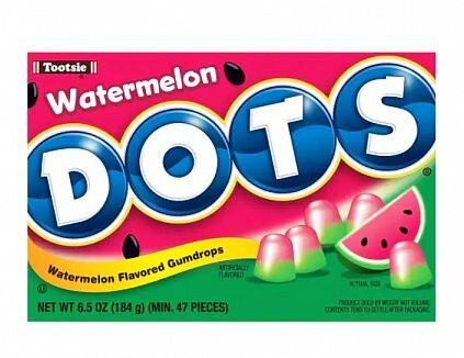 Dots chewing candies with melon flavor 184 g