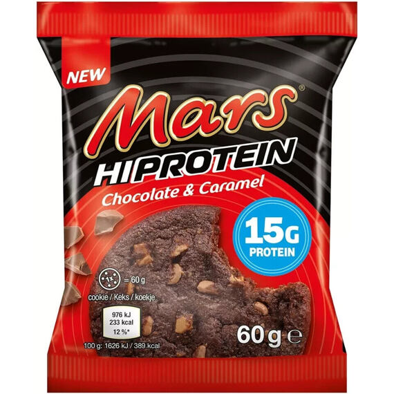 Mars proteinová sušenka s příchutí karamelu a čokolády 60 g