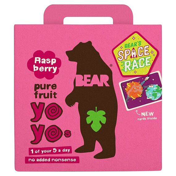 Bear Pure Fruit Yoyo raspberry pack 5x20 g