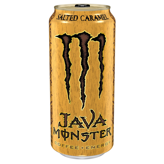 Monster Java energy coffee drink with salted caramel flavor 443 ml