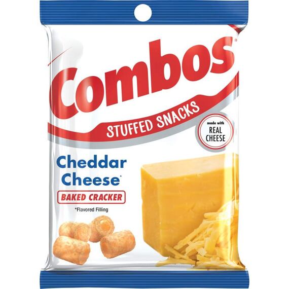 Combos krekry s příchutí čedaru 178,6 g