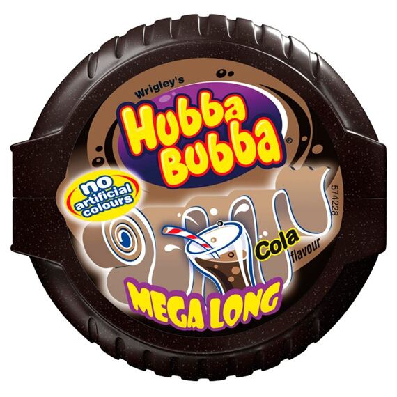 Hubba Bubba Mega Lang Cola 56 g