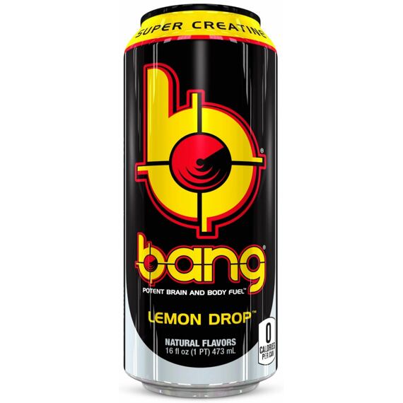 Bang energetický nápoj bez cukru s příchutí citrónu 500 ml