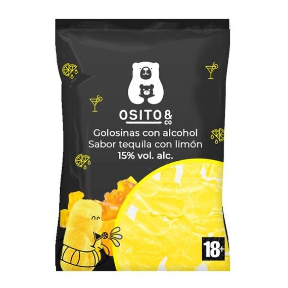 Osito & Co želé s citronovou příchutí a tequilou 120 g