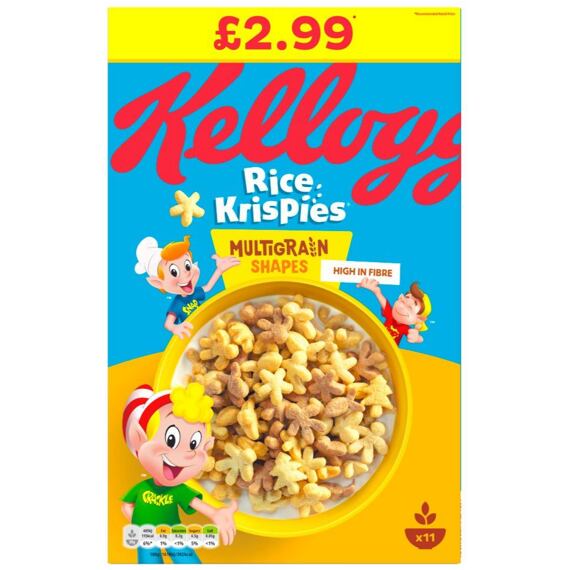 Kellogg's Rice Krispies multigrain cereals 350 g PM