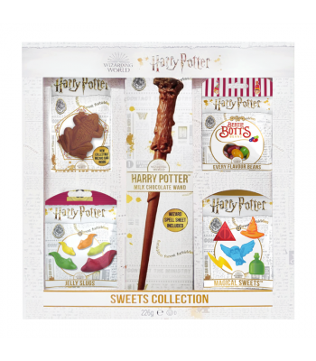 Harry Potter dárkový set s čokoládovou hůlkou 226 g