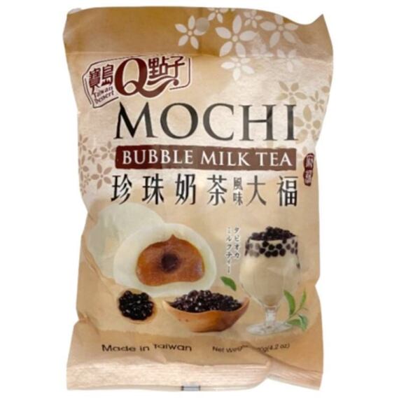 Q mochi rýžové koláčky s náplní s příchutí mléčného čaje 120 g