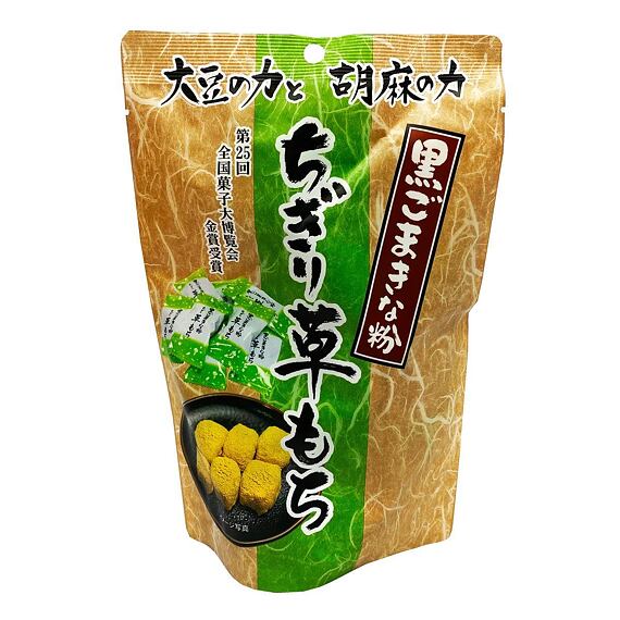Seiki Kusa mochi rýžové koláčky s černým sezamem a práškem kinako 130 g