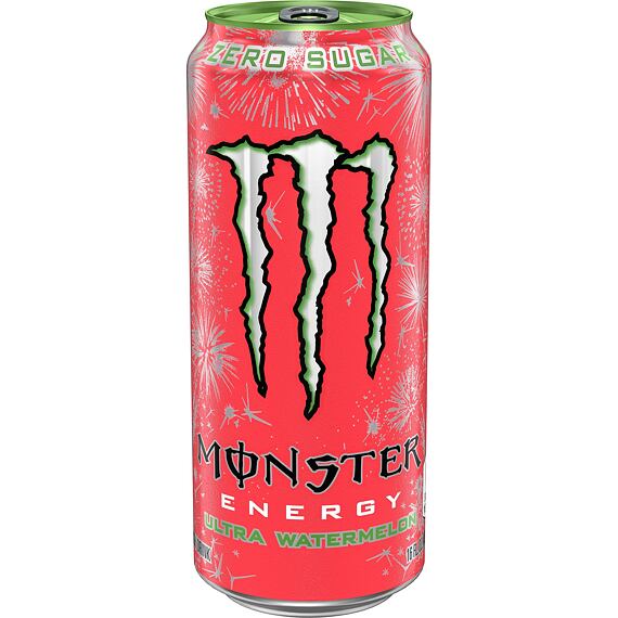 Monster Ultra energetický nápoj bez cukru s příchutí vodního melounu 500 ml
