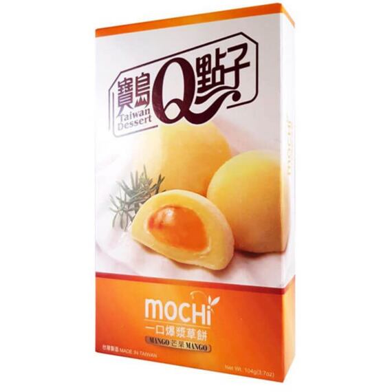 Q mochi rýžové koláčky s příchutí manga 104 g