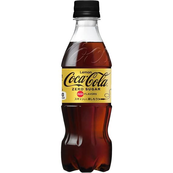Coca-Cola Zero sycená limonáda bez cukru s příchutí citronu 350 ml