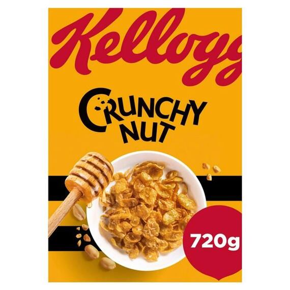 Kellogg's Crunchy Nut kukuřičné cereálie 720 g