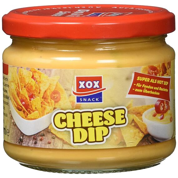 XOX sýrový dip s kajenským pepřem 290 ml