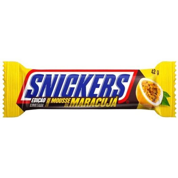 Snickers bar in milk chocolate with filling with passion fruit flavor 42 g