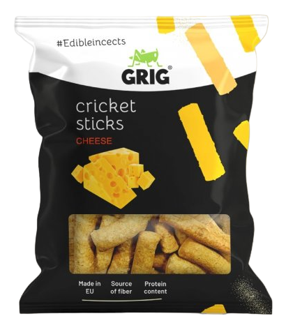 Grig cvrččí tyčinky s příchutí sýru 100 g