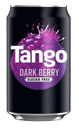 Tango sycená limonáda bez cukru s příchutí černého rybízu a ostružiny 330 ml