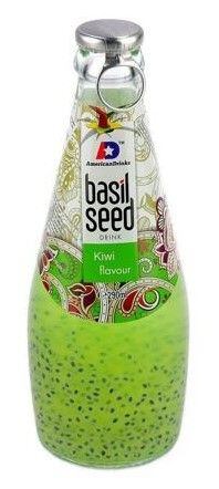 Basil Seed nápoj se semínky bazalky a příchutí kiwi 290 ml
