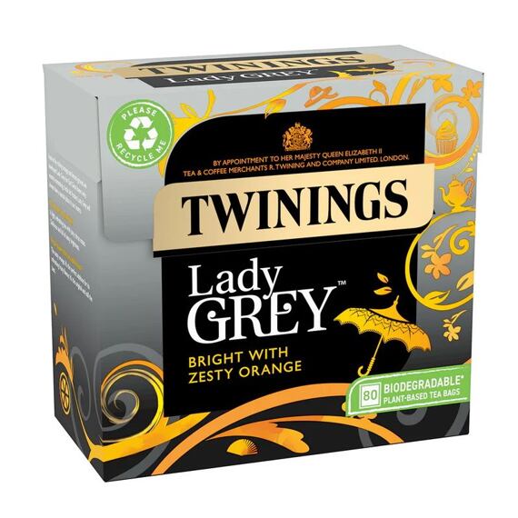 Twinings Lady Gray black tea 80 pcs 200 g