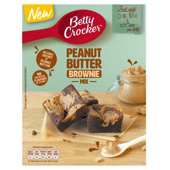 Betty Crocker směs na přípravu brownie s arašídovým máslem 350 g