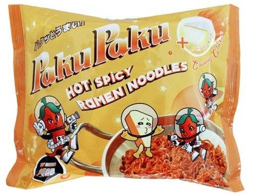 Paku Paku instant noodles with cheese flavor 140 g