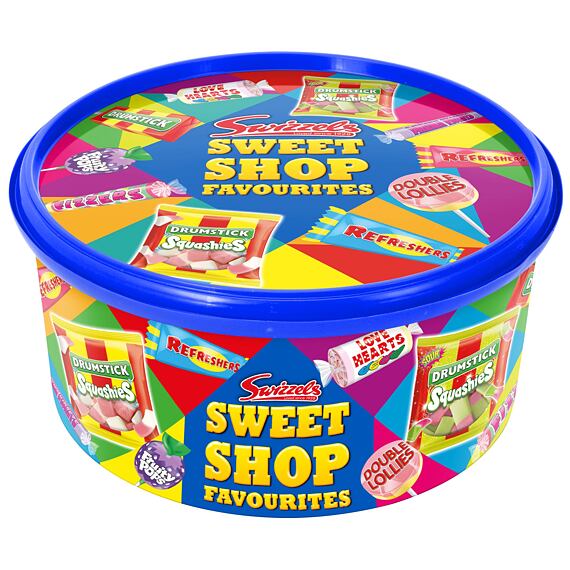 Swizzels mix bonbonů, lízátek a pendreků s ovocnými příchutěmi 650 g