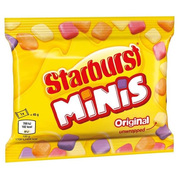 Starburst Minis Original Unwrapped 45 g