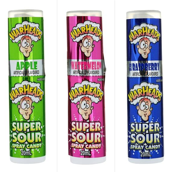 Warheads Super Sour Spray Candy 20 ml